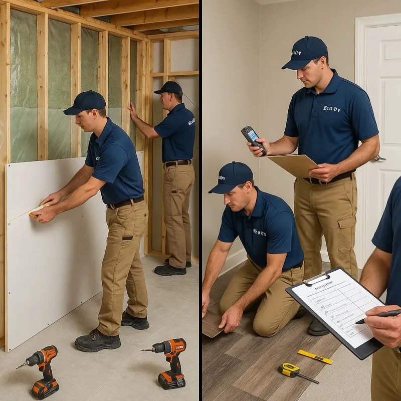 Repairs and Reconstruction process in Frewsburg, NY