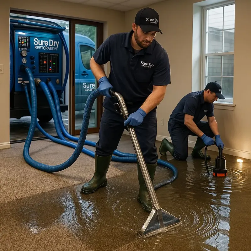 Water Extraction and Removal process in Frewsburg, NY